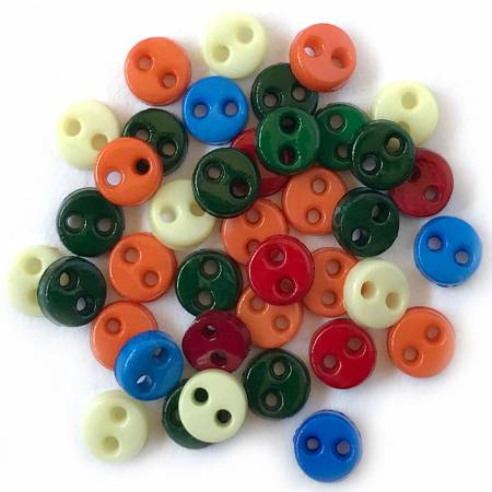 Micro Buttons Primary Mix 1/8in