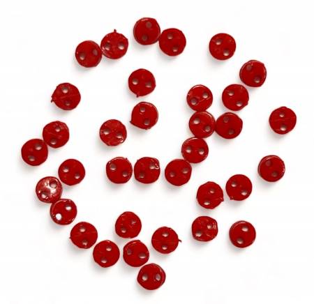 Micro Buttons Red 1/8 inch