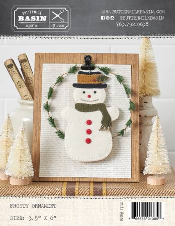 Frosty Ornament Wool Kit