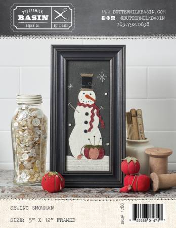 Sewing Snowman Wool Kit