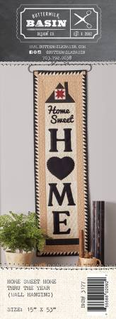 Home Sweet Home Thru the Year - Wall Hanging