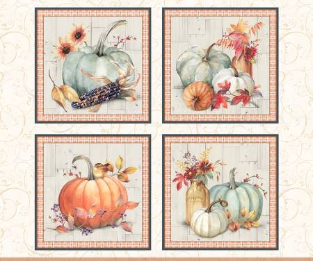 Bountiful Harvest Blocks Panel 5878-PA