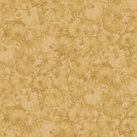 Bountiful Tonal Pumpkins 5884-AU