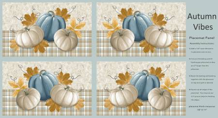 Autumn Vibes 4079P-14 Multi Placemat Panel