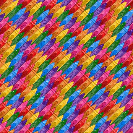 Color My World BQ4081-44 Multi Stacked Crayons