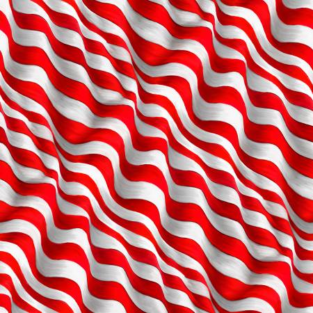 Red Waving Flag Stripe 4101-88