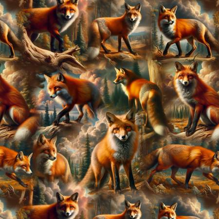Wilderness Song Amber Foxes BQ4180-33