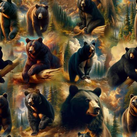 Wilderness Song Black Bears BQ4182-99