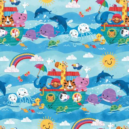 Noah and Friends 4578-17 Blue Noah's Ark
