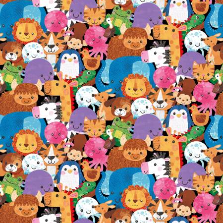 Noah and Friends 4580-98 Multi Collage