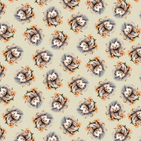 Wild n Free 4930-66 Green Tossed Porcupines