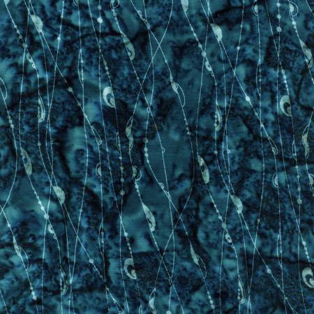 Batiks Rayon String Theory Stone Blue BTR23130-297