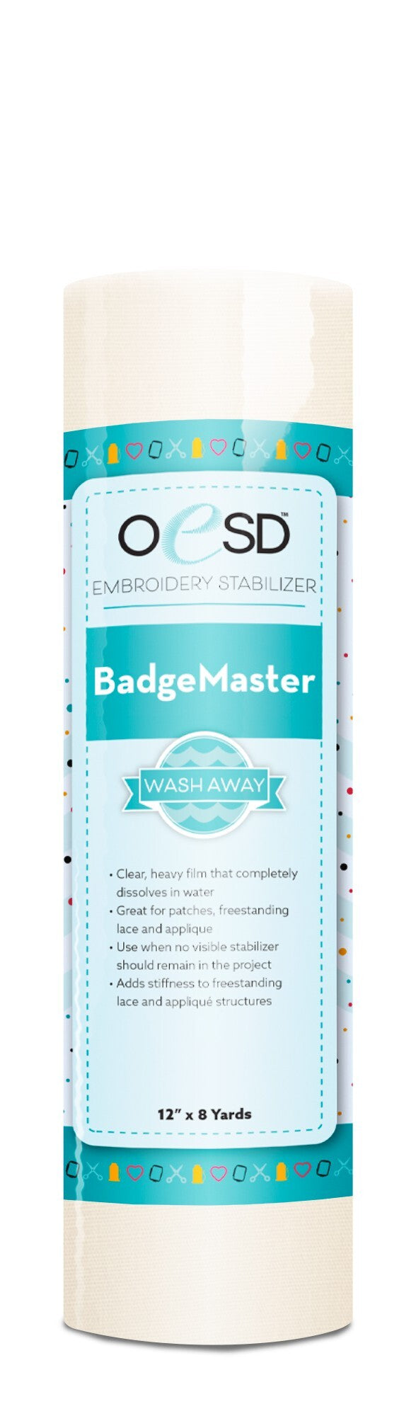 BadgeMaster - 12" x 8 yds