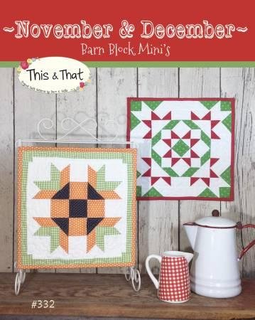 Barn Block Mini's November & December