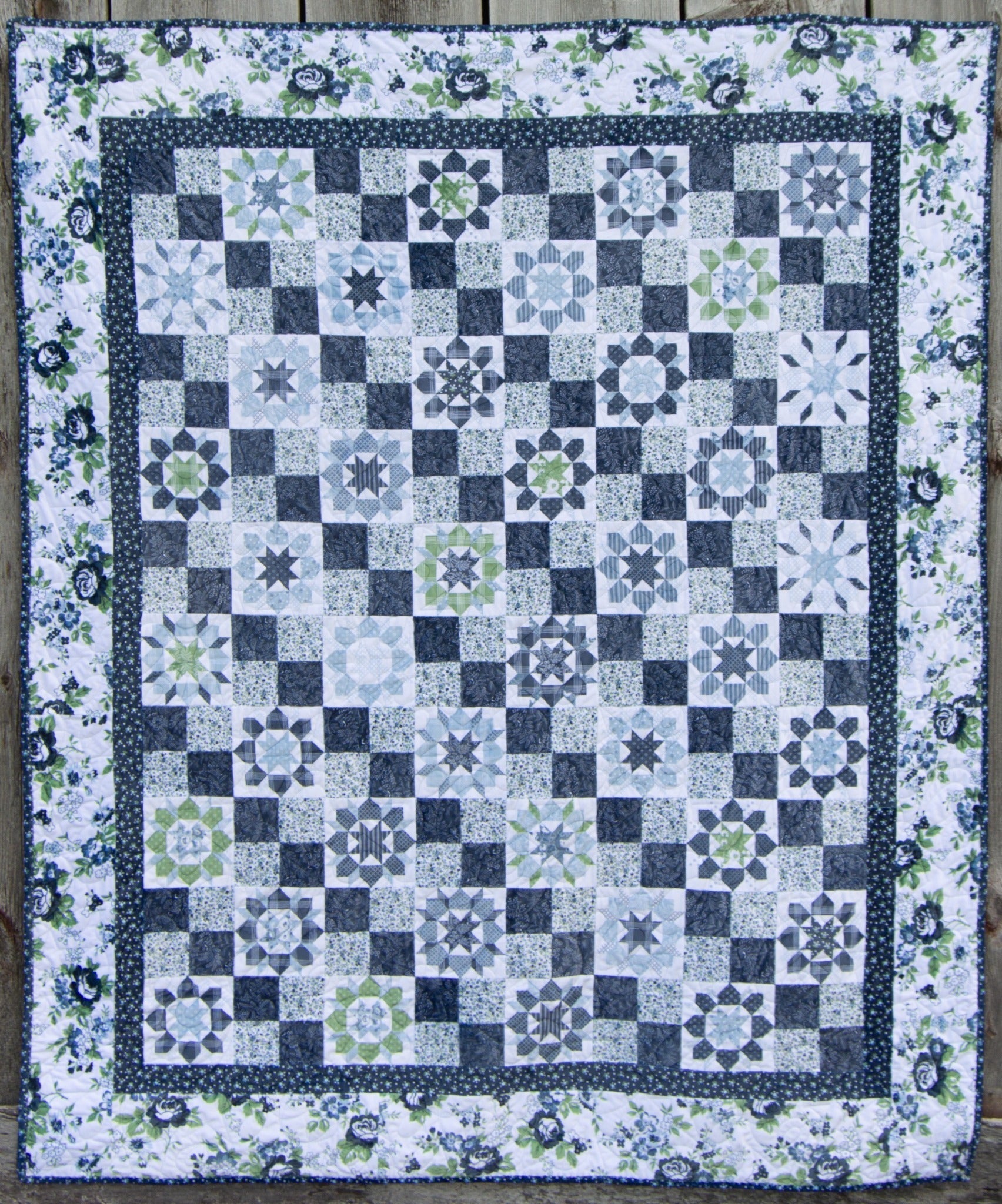 Beginner's Luck Minky Kit Size: 64" x 76"