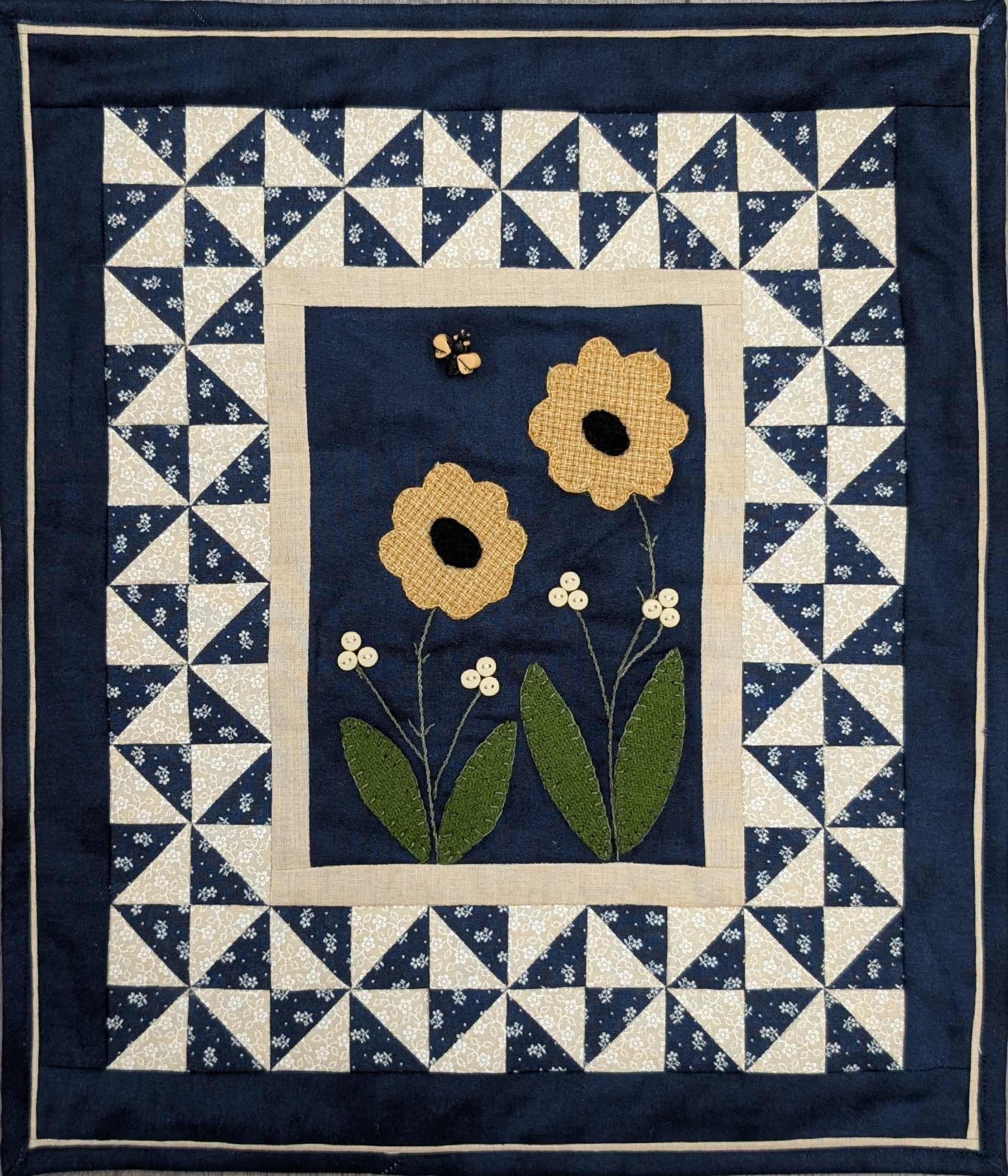 Black-Eyed Susan Kit Finished Size: 12 1/2" x 14 1/2"
