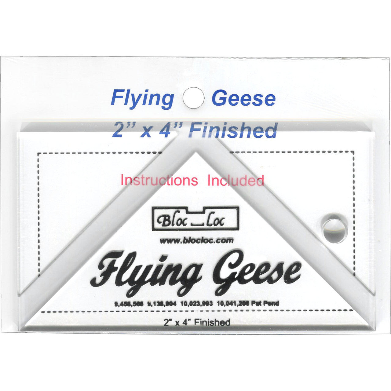 Bloc Loc Flying Geese 2" x 4"