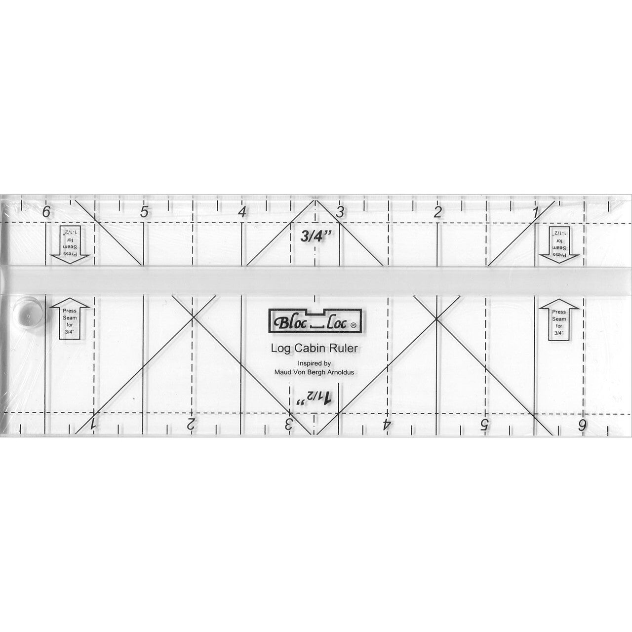 Bloc Loc Log Cabin 3/4" & 1 1/2"