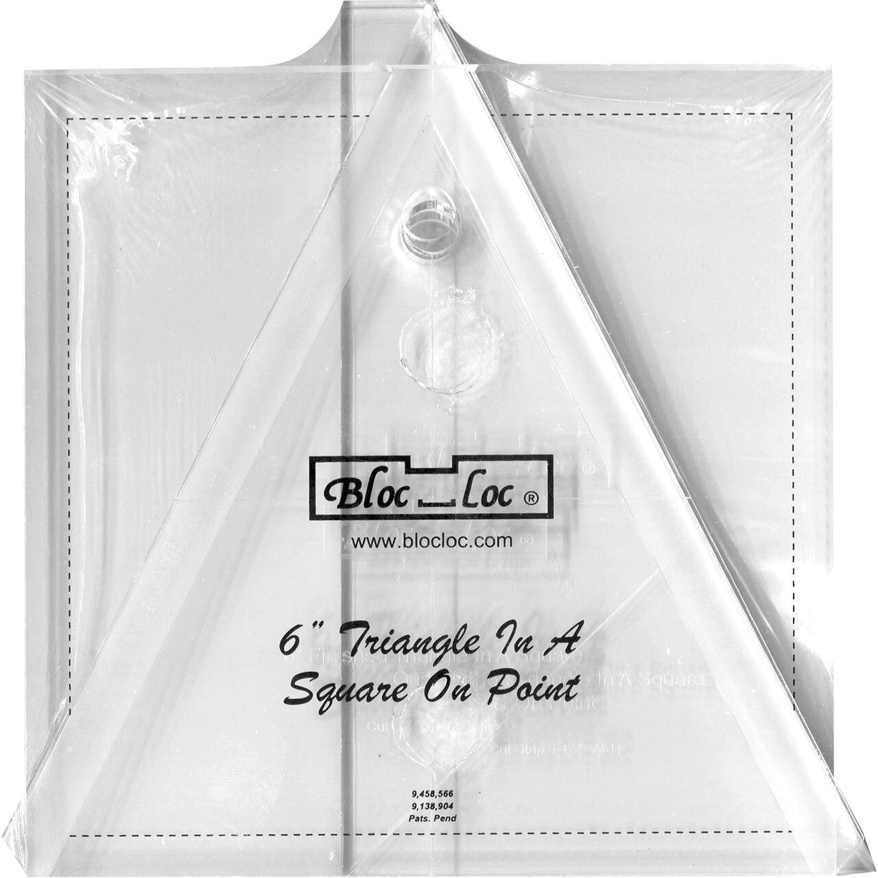 Bloc Loc Triangle In A Square on Point 6"