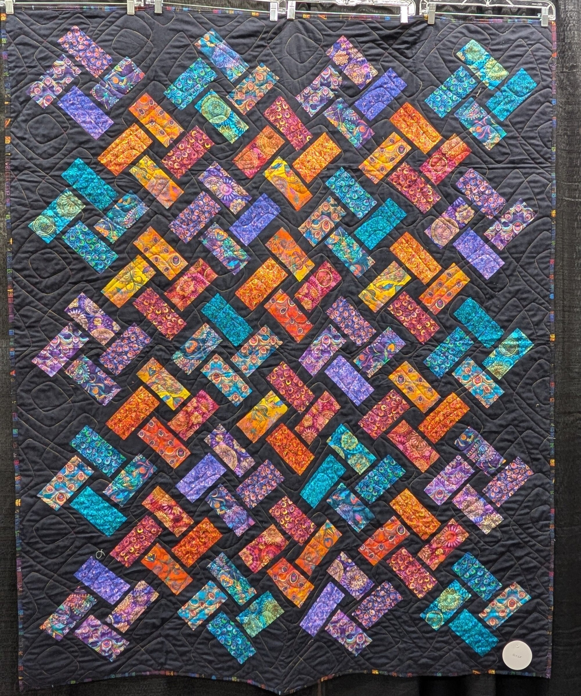 Bright Boxy Finished Size: 56" x 68"