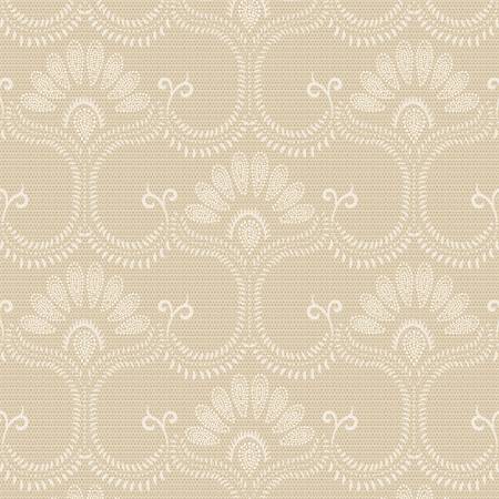 Anna B's Indigos Canvas C101880D-BEIGE Beige Flower