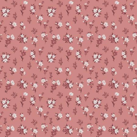 A Walk on the Prairie Floral Dusty Rose C15232-DUSTYROSE
