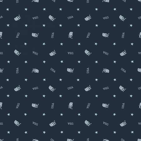 31" - Letters From Home Toss Navy C15614R-NAVY