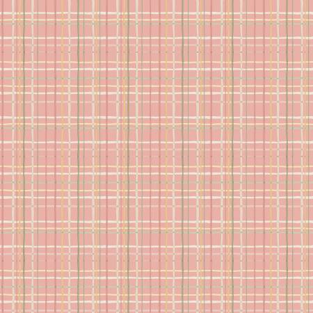 Love Me More Plaid Coral C15634-CORAL