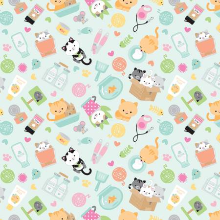 Pretty Kitty C15650-Blue