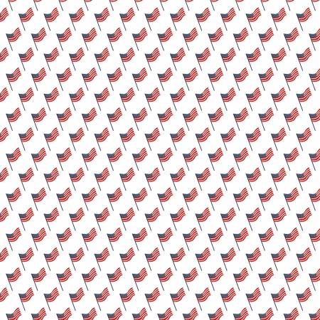 Stars and Stripes Forever Flags White Patriotic C15713-WHITE