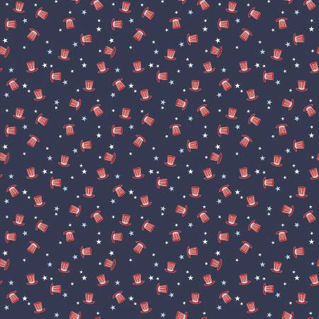Stars and Stripes Forever Hats Navy Patriotic C15715-NAVY