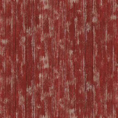 Covered Bridges in Spring Barn Wood Burgundy C15825R-BURGUNDY