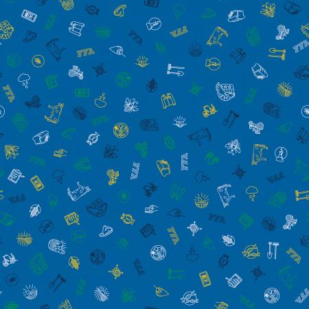 FFA Forever Blue 2 Icons Blue C15852-BLUE