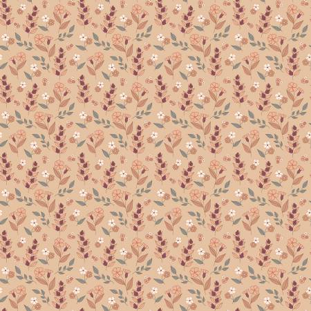 Evening on the Prairie  Autumn Floral Beige C16746-BEIGE