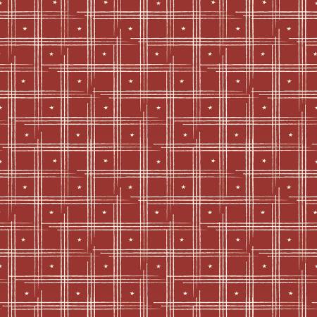 American Honor Plaid Barn Red C17093R-BARNRED