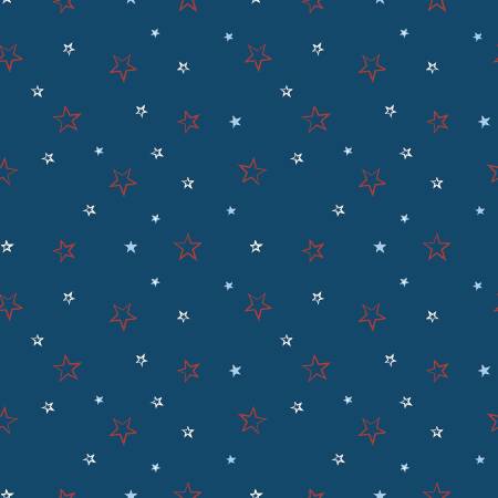 American Honor Stars Blue C17095R-BLUE
