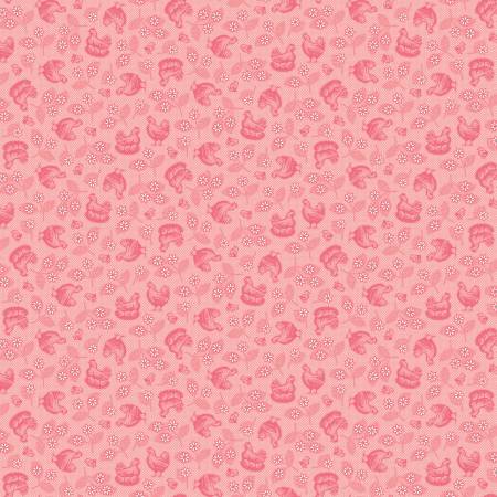 Farmer's Daughter Hens & Chicks Coral C17160-CORAL