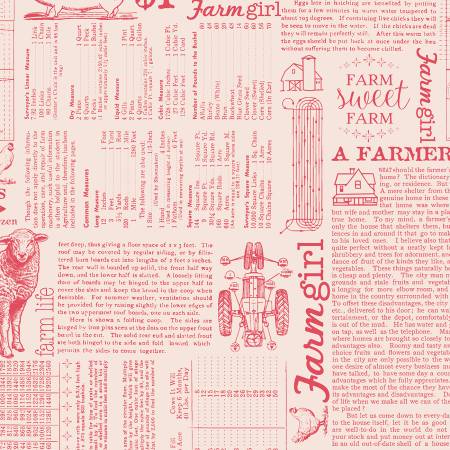Farmer's Daughter Farm Life Background Tea Rose C17190-TEAROSE