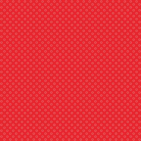 Whimsical Woodland C17647-RED Circle Dots Red