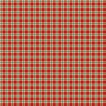 Christmas Greetings C17665-ED Christmas Plaid Red