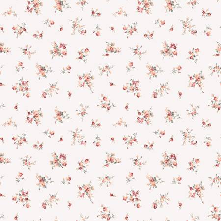 Daybreak on the Prairie C17683-CREAM Garden Bouquet Cream
