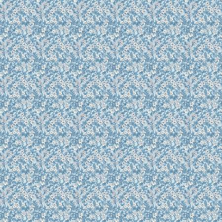 Daybreak on the Prairie C17688-BLUE Spring Floral Blue