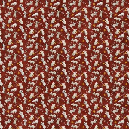 Northern Christmas C17833-RED Mice Red