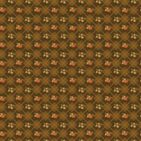 Bountiful C17862-SUEDE Pumpkin Plaid Suede