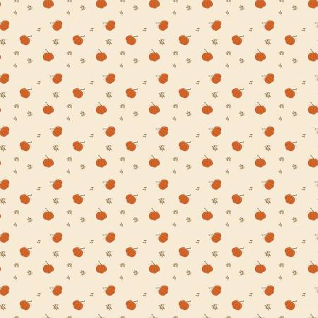 Bountiful C17864-CREAM Pumpkins Cream