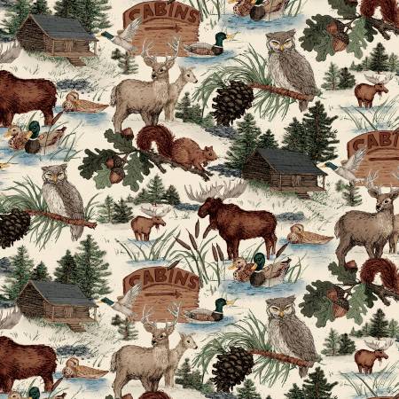 Whispering Pines C17950-CREAM Main
