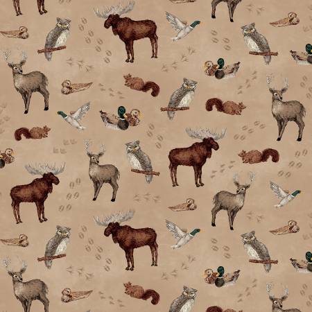 Whispering Pines C17951-TAN Animal Toss