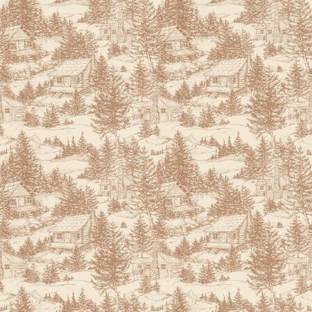 Whispering Pines C17952-BROWN Cabins