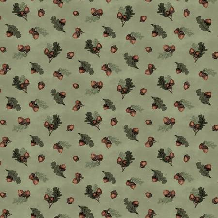 Whispering Pines C17954-GREEN Acorns