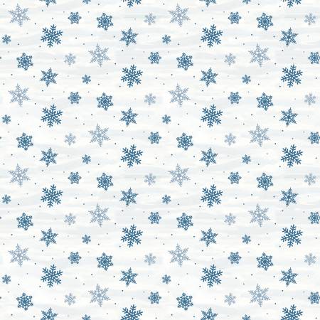 Covered Bridges in Winter Snowflakes Snow